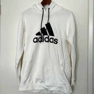 Adidas White Hoodie